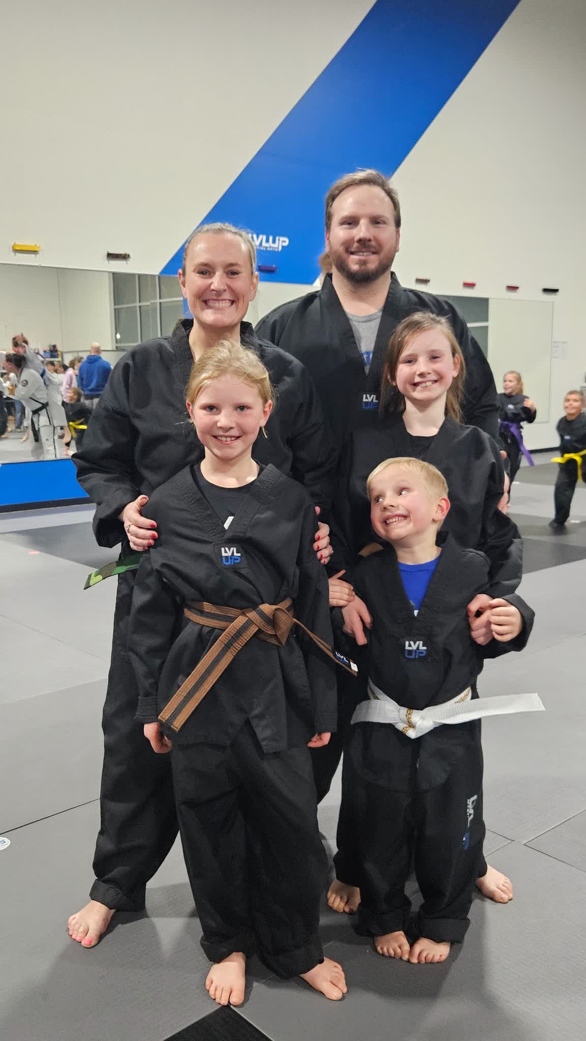 Family training together